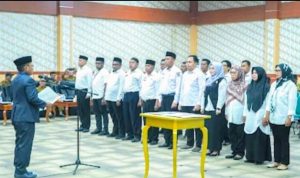 Pelantikan Pengurus Posyandu dan Bunda PAUD Pulau Morotai Periode 2025-2030.