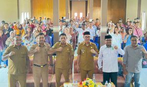 Wakil Bupati Halbar, Djufri Muhamad hadiri pembukaan pepatihan SDM Pengurus KDMP se-Halbar.
