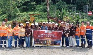 Foto bersama saat kunjungan studi HMTP-UMMU ke PT NHM.(Foto: Istimewa)