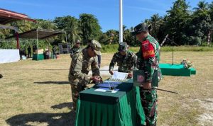 Pembukaan TMMD ke-129 di Haltim. (Foto: Istimewa)