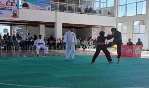 Cabor pencak silat POPDA XII Malut 2026. (Foto: Iki/maluttimes.com)