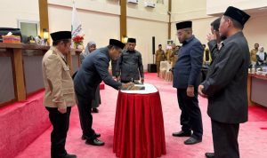 Paripurna LPj APBD Halmahera Timur. (Foto: Istimewa)