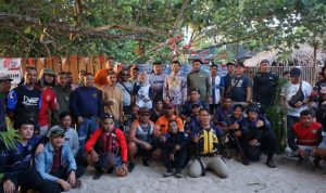 Semarak HUT RI ke-81, NHM dan Masyarakat Lingkar Tambang Pererat Sinergi Lewat Lomba Mancing dan Sosialisasi Jaga Laut. (Foto: Departemen Komunikasi NHM)