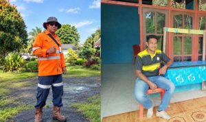 Karyawan NHM, Dedi Guratji dan State Gato. (Foto: Departemen Komunikasi NHM)